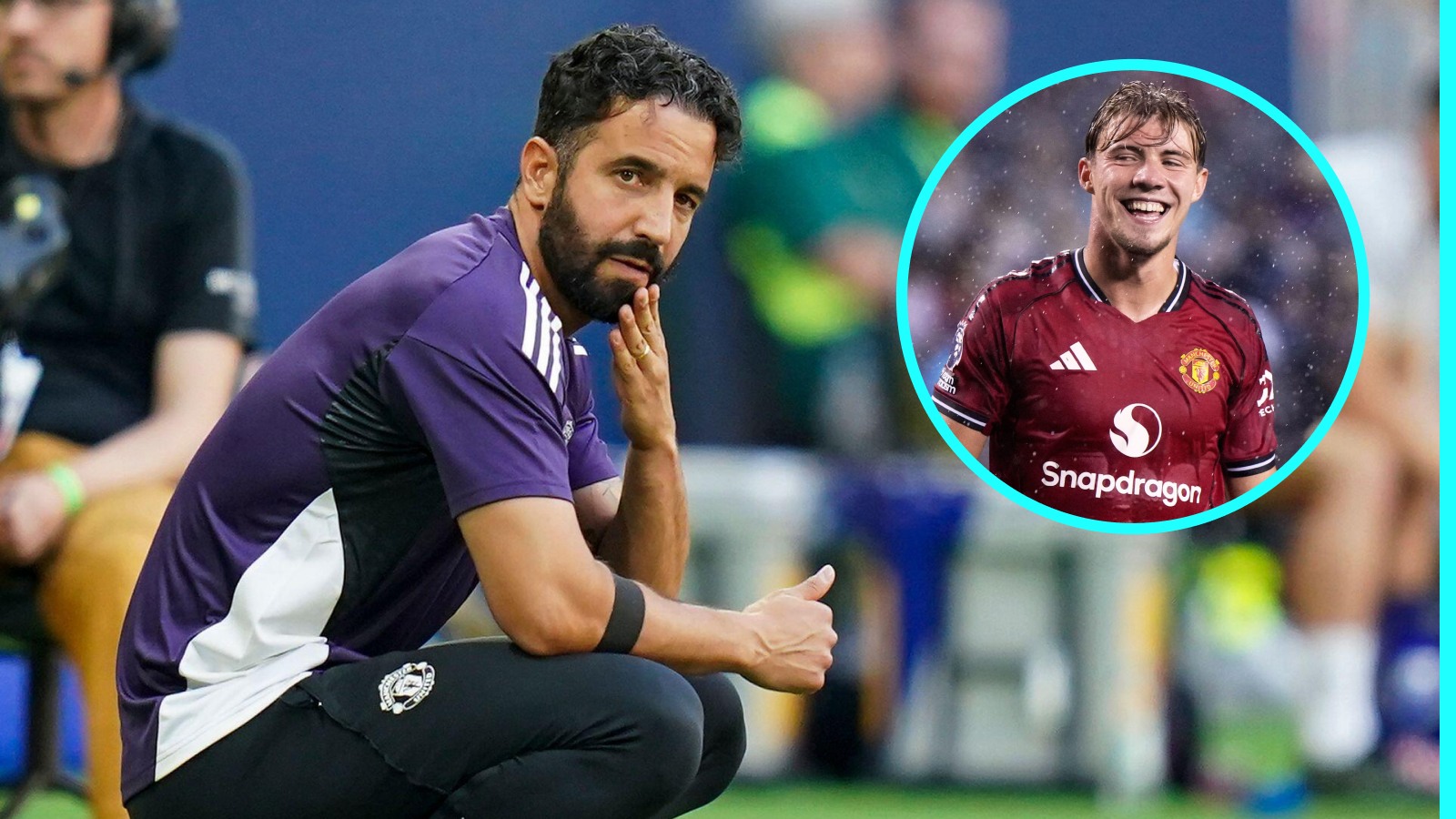 Аморім висловив думку, що Манчестер Юнайтед може не підписати нападника в контексті ситуації з Хойлундом