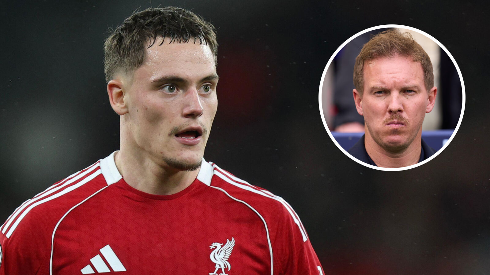 Нагельсман звинувачує товаришів по команді Ліверпуля в проблемах Віртца: 