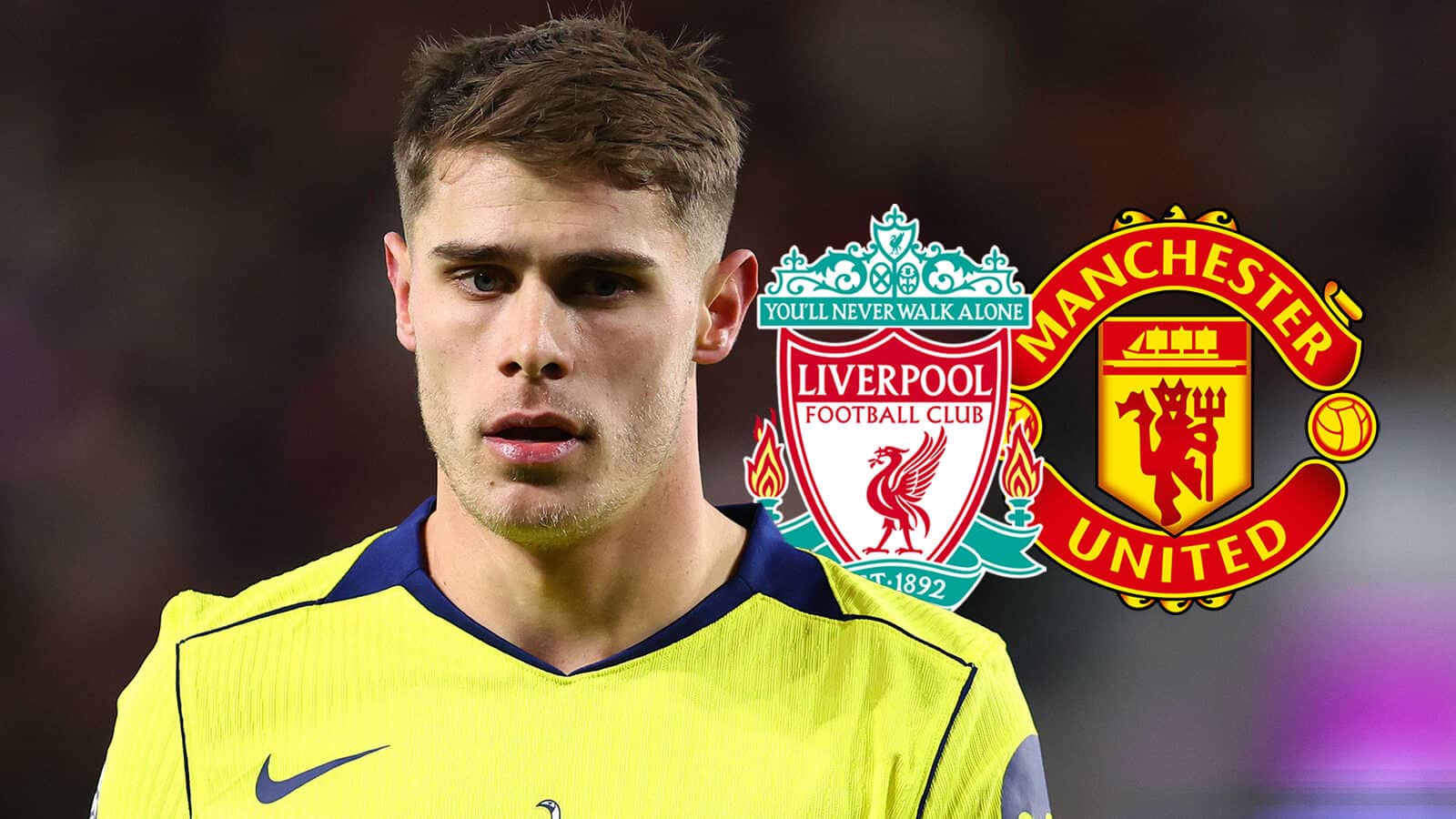 Ліверпулю та Манчестер Юнайтед вказали на світовий рекордний трансфер для придбання зірки Тоттенхема